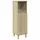 vidaXL Sonoma-Eiche Badschrank 30 x 30 x 100 cm Braun Spanplatte