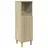 vidaXL Sonoma-Eiche Badschrank 30 x 30 x 100 cm Braun Spanplatte