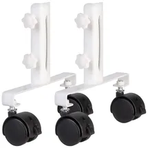 Sichler Haushaltsgeräte Universal-Standfuß-Set mit Rollen für Heizung EHZ-2055/2060/2065