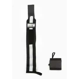 Gorilla Wear Wrist Wraps Ultra Handgelenkbandagen Schwarz/Grau