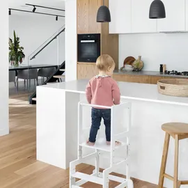 roba Lernturm Roba 3-fach höhenverstellbar Holz weiß