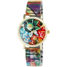 Excellanc Damenuhr mit Zugarmband