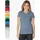 kompatible Ware Neutral Damen Bio T-Shirt \O81001\" ash grey S