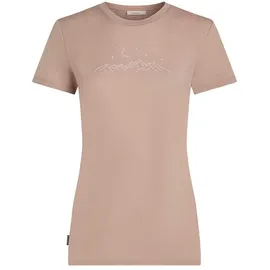 Icebreaker Merino 150 Tech Lite Sparkling Stars Pink Quartz M