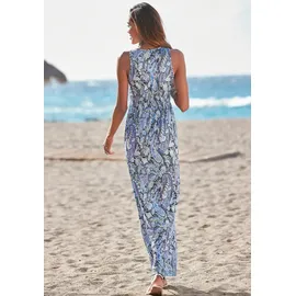 LASCANA Maxikleid Sommerkleid Paisley Blau 34