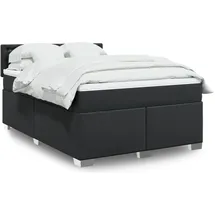 vidaXL Boxspringbett 180 x 200 cm Schwarz