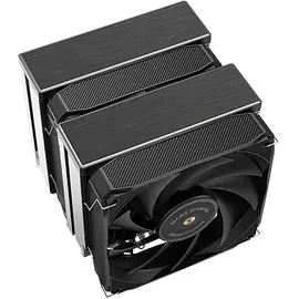 Mars Gaming MCPU-XU6, CPU-Kühler Doppelturm, TDP 350W, 2x Hybridflügel-Lüfter und Hyperbalanciertes Kupfer-FDB-Lager, 6 Heatpipes mit HCT ULTRA Technologie, Universeller Multisocket, Schwarz