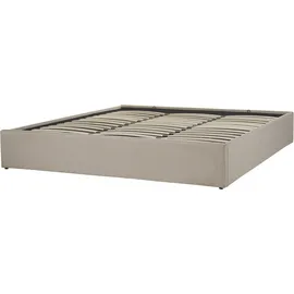 Beliani Dinan 180 x 200 cm Hellbraun
