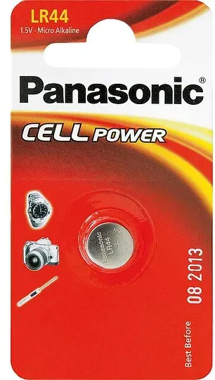 Knopfzelle Alkali Mangan LR-44EP - 1 Stk - 1,5V