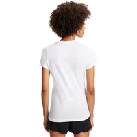 Falke T-Shirt CORE Logo Round Neck W S/S SH Lyocell Baumwolle feuchtigkeitsregulierend 1 Stück, Weiß (White 2860), S