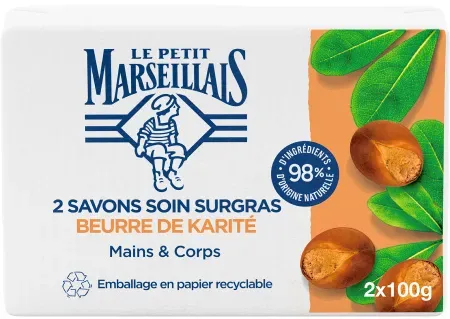Le Petit Marseillais Pflegeseife Sheabutter 2x100g