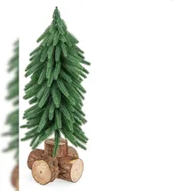 Costway Künstlicher Mini Weihnachtsbaum, 40cm