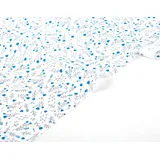 Dailylike Baumwollstoffe, blaue Blume, 14 m