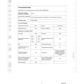 Bosch Serie 4 KSV36VWEP Kühlschrank (346 l, 1860 mm hoch, Weiß)