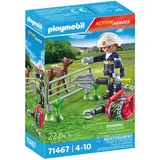 PLAYMOBIL Feuerwehr-Tierrettung, Aktion/Abenteuer, 4 Jahr(e), Mehrfarbig, Kunststoff - Silber