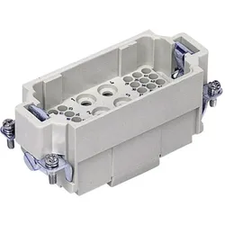 Harting 09 38 042 3001 Stifteinsatz Han Com 6 36 PE Crimpen Steckverbinder