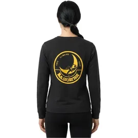 La Sportiva Climbing On The Moon Hoodie Carbon/Giallo S