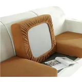 Coonoor Sofahusse Sofa Sitzkissenbezug Stretch Sitzkissenschutz Elastischer Kissenbezüge braun