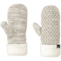 Jack Wolfskin Damen HIGHLOFT Knit Mitten Women Gloves, Winter Pearl, M