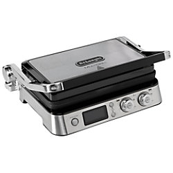 Tischgrill DeLonghi CGH 1012 D Schwarz, Silber 2000 W Gusseisen