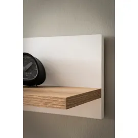 Home Affaire Salerno Hängeregal 180 x 20 x 20 cm Weiß mit Eiche