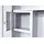 Mendler Aktenschrank HWC-L60, Stahlschrank Mehrzweckschrank, Schließfach Kleiderstange abschließbar, Metall 185x90x45cm, grau
