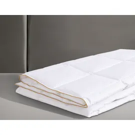 Balette Daunenbettdecke + Kopfkissen "140 Jahre Balette, in 5 Wärmeklassen, Made in Germany, Downpass", weiß, B/L: 155cm x 220cm Anzahl Teile 1, B/L: 80cm x 80cm Anzahl Teile 1, Bezug: Baumwolle Füllung: Entendaune/-feder, leicht, Bettdecken Bezug: 100%