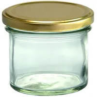 Mambocat 75er Set Sturzglas 125 ml Marmeladenglas Einmachglas Einweckglas