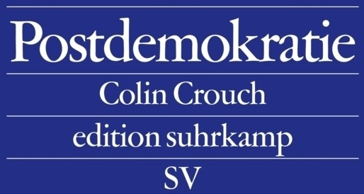 Postdemokratie - Colin Crouch  Taschenbuch