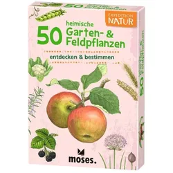 Moses Expedition Natur - 50 heimische Garten- & Feldpflanzen