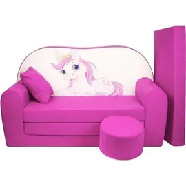 Viking Choice – Gästematratze – Sofa – 170 x 100 x 8 – – Rosa – Pferd