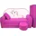 Viking Choice – Gästematratze – Sofa – 170 x 100 x 8 – – Rosa – Pferd