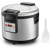 Royal Catering Reiswärmer 26 l Silber