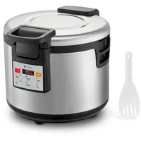 Royal Catering Reiswärmer 26 l Silber