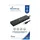 MediaRange MRCS508 Schnittstellen-Hub USB 3.2 Gen 1 (3.1 Gen 1) Type-C 5000 Mbit/s Schwarz