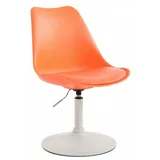 CLP Esszimmerstuhl Maverick Kunststoff weiß/orange