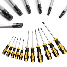CCLIFE Torx Schraubendreher Set TX magnetisch T6-T40 11 Stück