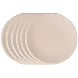 Villeroy & Boch Speiseteller NewMoon Beige, Teller, Beige