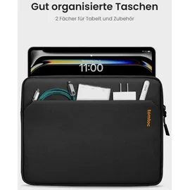 Tomtoc Light-B18 Case für Samsung Galaxy Tab, Microsoft Surface Schwarz