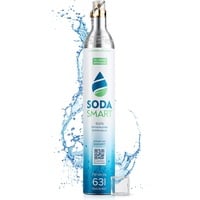 SodaSmart Premium CO2 Zylinder für SodaStream | Gefüllt mit 425g Kohlensäure für 60l | Neu & Voll