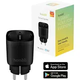 Hombli Smart Socket with Energy Monitoring - Black
