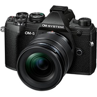 OM System OM‑5 schwarz 12‑45 mm PRO Objektiv-Kit