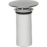 Dallmer Telos Abdeckhaube mit Standrohr verchromt
