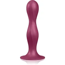 Satisfyer Double Ball-R Dildo Red 17,5 cm