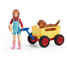 Schleich Farm World Bollerwagen-Ausflug 42543