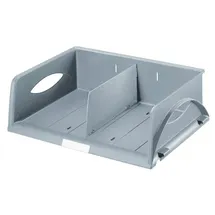 Leitz Leitz, Ablagekorb Sorty, DIN A4 quer, Polystyrol, grau