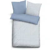 Cinque 0041702 Wendebettwäsche Blau 155 x 220 cm + 2 x 80 x 80 cm