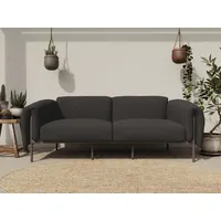 andas 2-Sitzer »Lumi Loungesofa«, Outdoor Gartensofa, wetterfeste Materialien, Breite 186 cm, grau