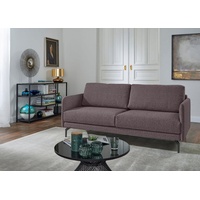 HÜLSTA sofa 2-Sitzer »hs.450«, Armlehne sehr schmal, Alugussfüße in umbragrau, Breite 150 cm lila