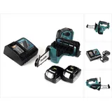 Makita DUC 122 RT 18 V Li-Ion Akku Kettensäge + 2x BL1850 5,0 Ah Akku + DC18RC Ladegerät